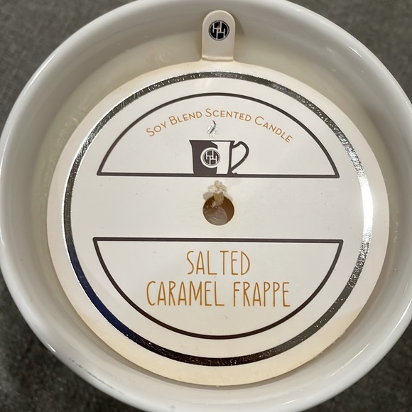 COPY - Huntington BUT FIRST COFFEE SALTED CARAMEL FRAPPE scent Soy Blend Candle… - Picture 4 of 7